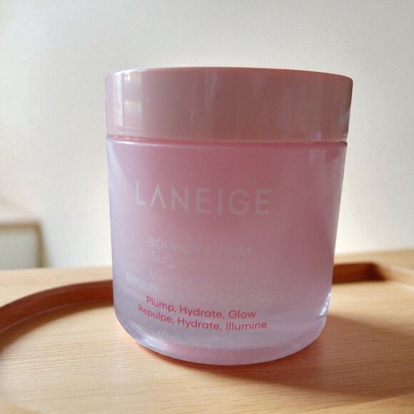 LANEIGE Bouncy + Firm Radiance Boosting Sleeping Mask (2 oz) NWOT - Picture 3 of 6